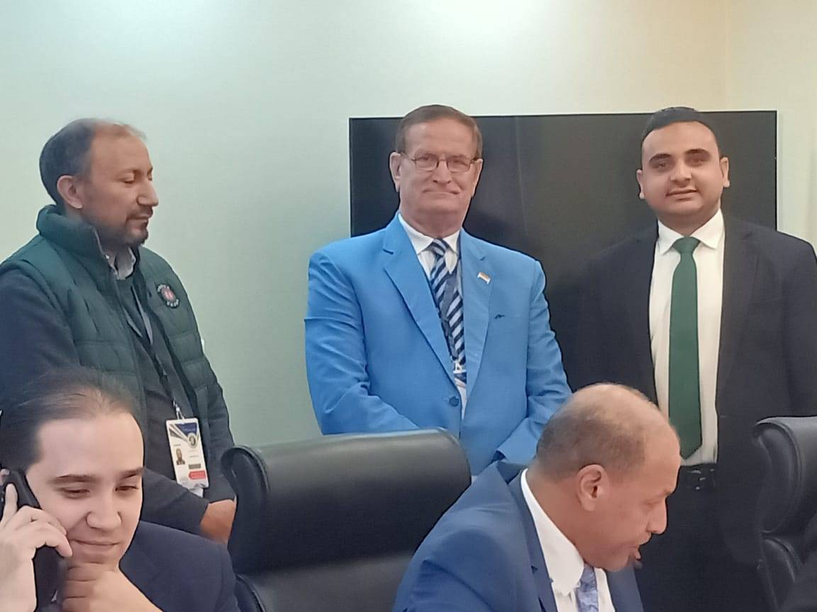 الهيئة الوطنية للانتخابات الرئاسية المصرية تعقد مؤتمرا صحفيا المراسلين الدوليين