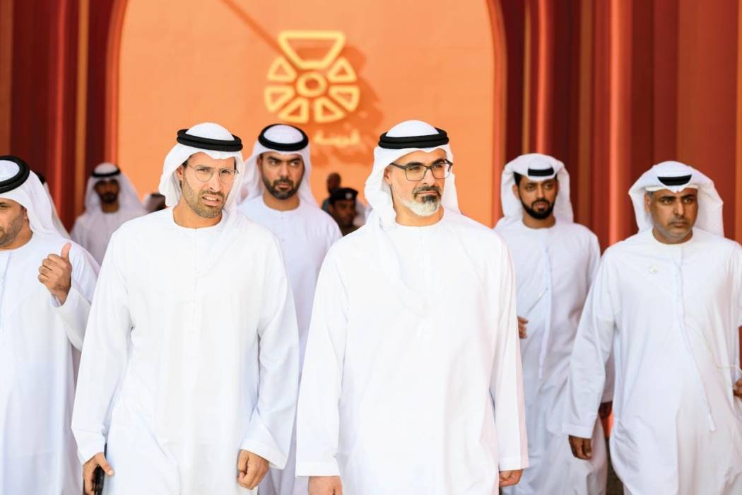 خالد بن محمد بن زايد يزور مهرجان ليوا الدولي تل مرعب 2024