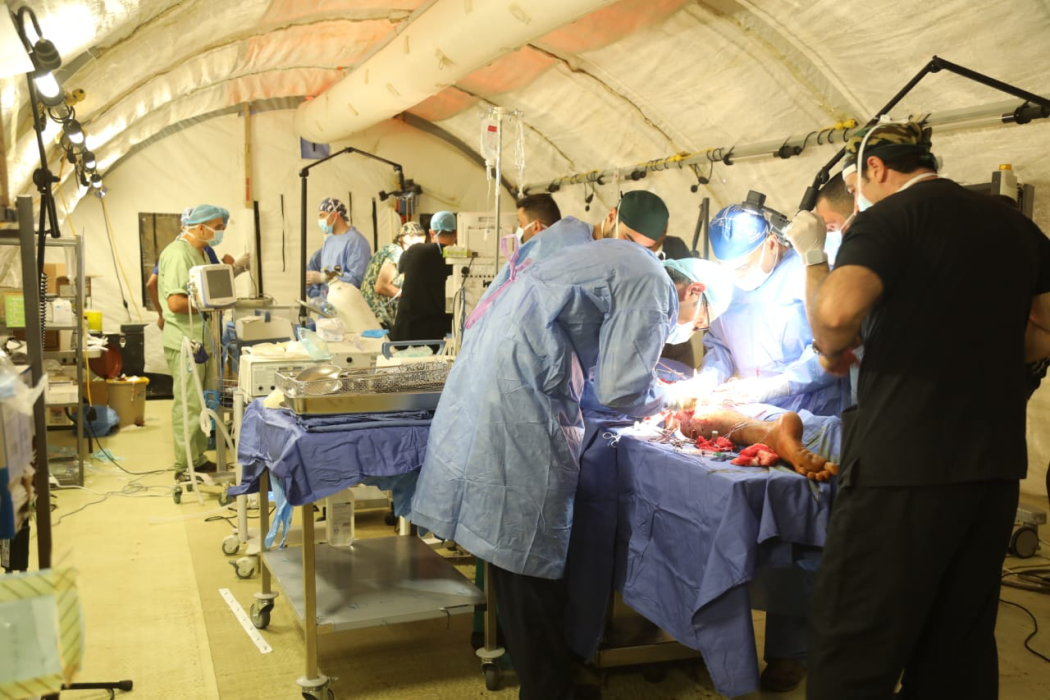 المستشفى الميداني الأردني الخاص 2 يستمر في تقديم خدماته للمرضى في خان يونس