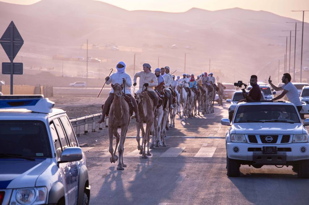 انطلاق رحلة الهجن بنسختها العاشرة