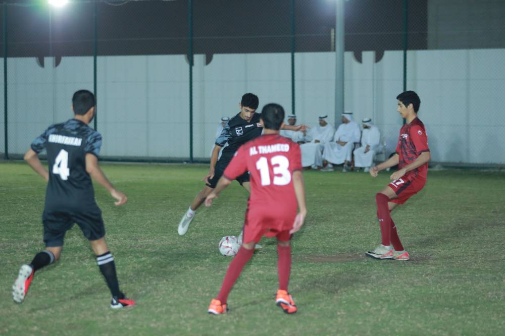 ناشئة الشارقة تختتم منافسات بطولة كرة القدم المصغّرة غداً