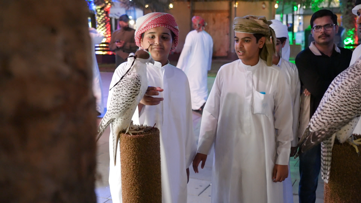 نادي صقاري الإمارات يُرحّب بزوّار مهرجان الشيخ زايد