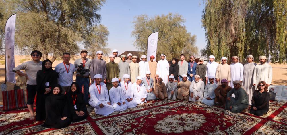 اختتام فعاليات مخيم الصقارة الإماراتي-الياباني الأوّل