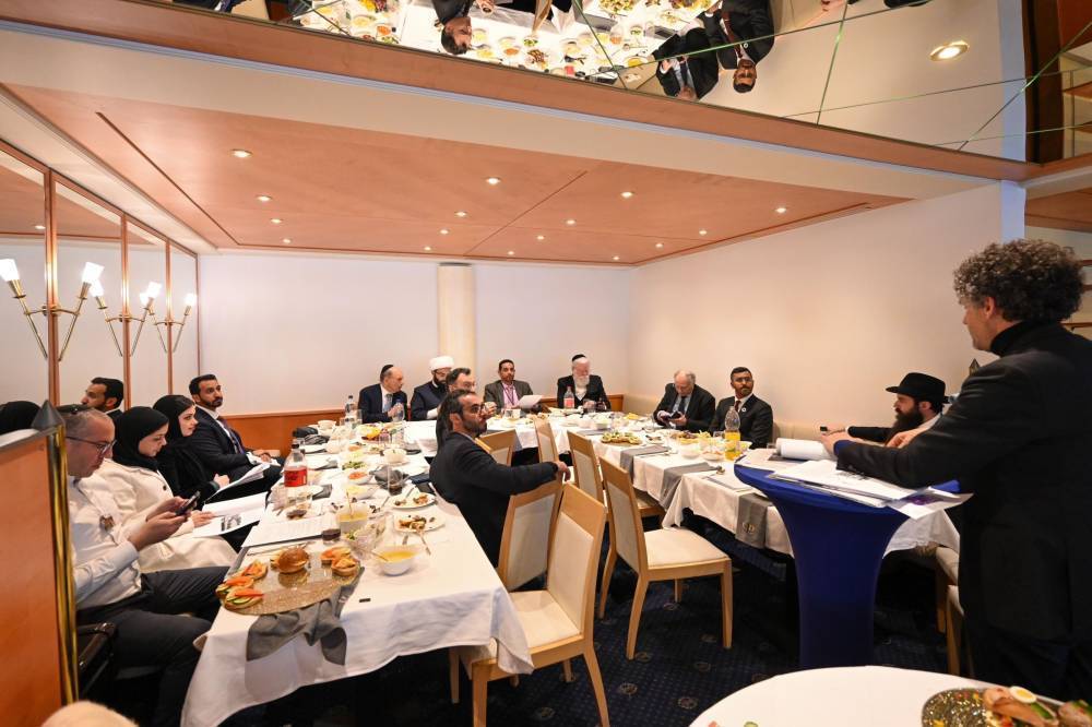 مائدة عامة لترين أهمية مركز البحث والفكر في نشر قيم التسامح وحفظه