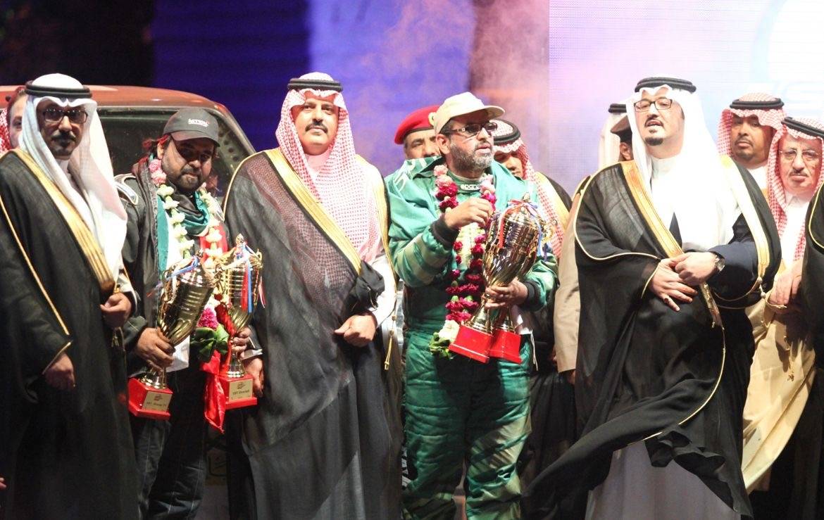 164 متسابقًا في رالي حائل تويوتا الدولي 2024
