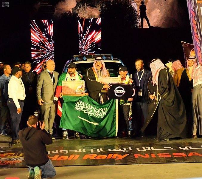 164 متسابقًا في رالي حائل تويوتا الدولي 2024