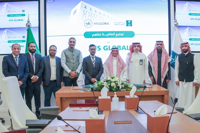 وزارة التجارة السعودية توقع اتفاقية شراكة مع في إف إس غلوبال لتوفير خدمات طلب الحصول على التأشيرة