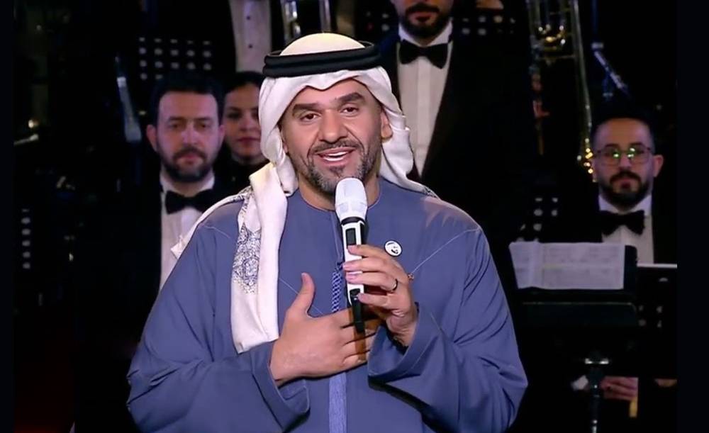 الرئيس عبدالفتاح السيسي لـحسين الجسمي: أنت أخويا ووجودك معانا رسالة