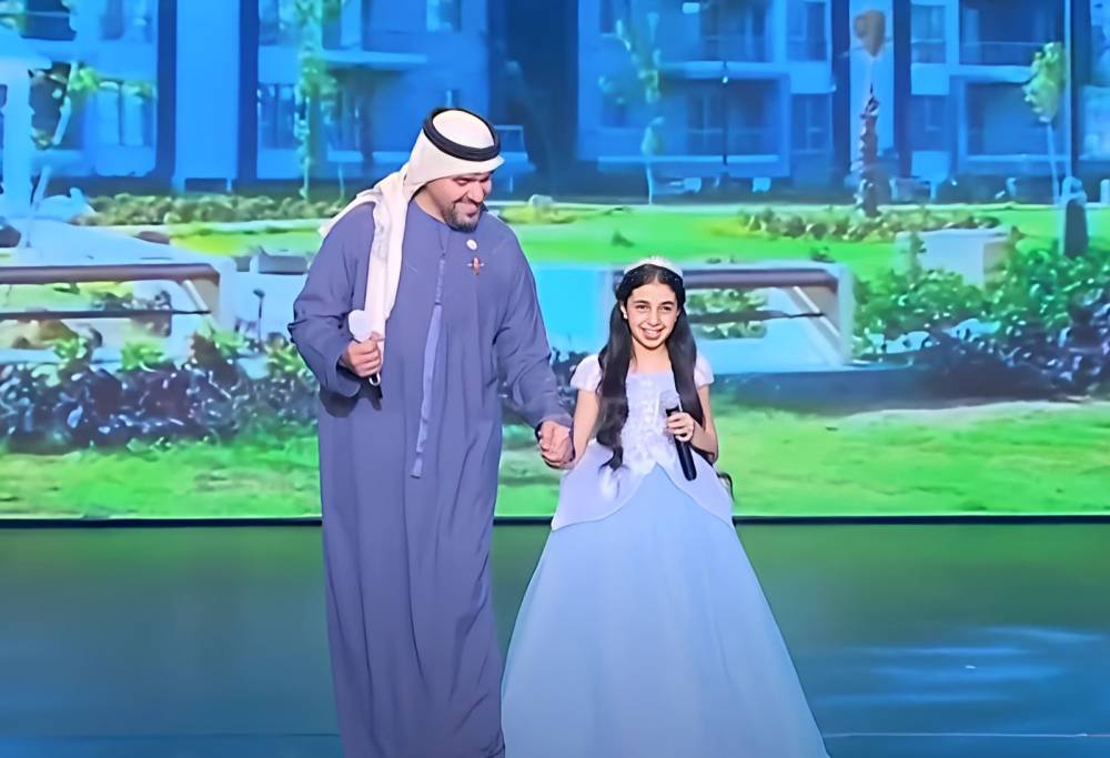 الرئيس عبدالفتاح السيسي لـحسين الجسمي: أنت أخويا ووجودك معانا رسالة