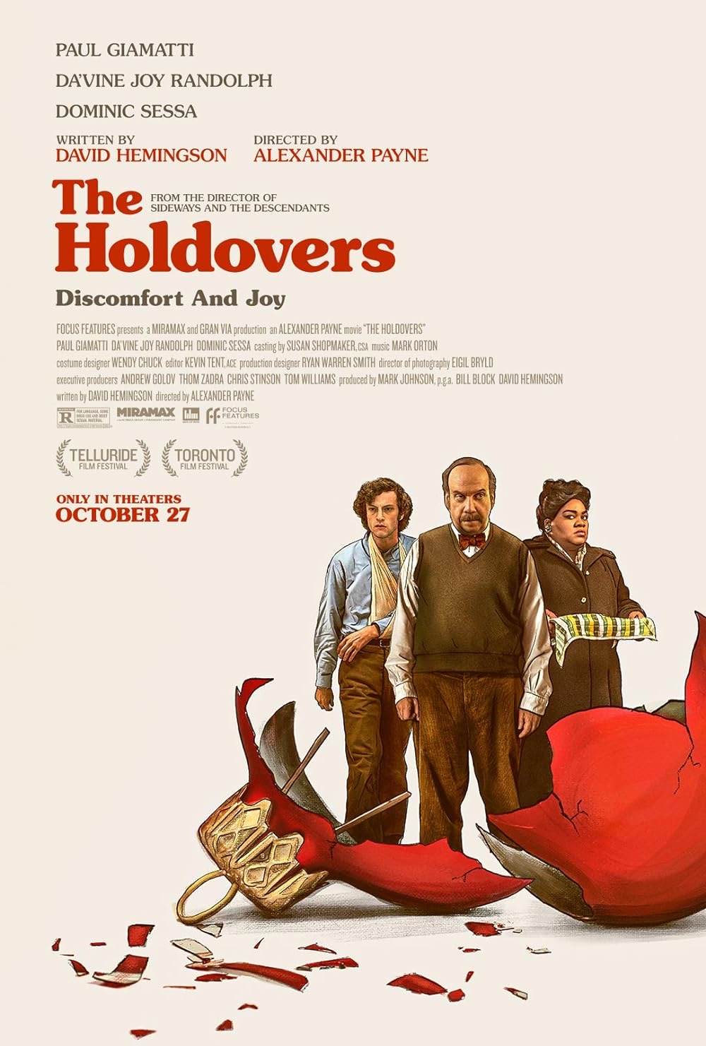 استديوهات ميراماكس مملوكة من قبل beIN تحت في بتألق فيلم ' The Holdovers ' خلال توزيع جوائز الأوسكار .