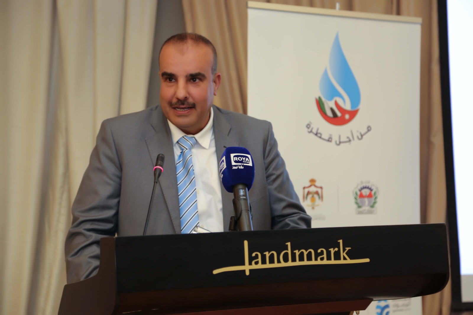 اطلاق حملة وطنية اردنية بالشراكة مابين القطاعين العام والخاص للحفاظ على المياه