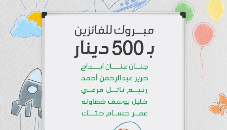 بنك صفوة الإسلامي يعلن الفائزين بجوائز حساب توفير الأطفال “كنزي” لشهر نيسان 2023