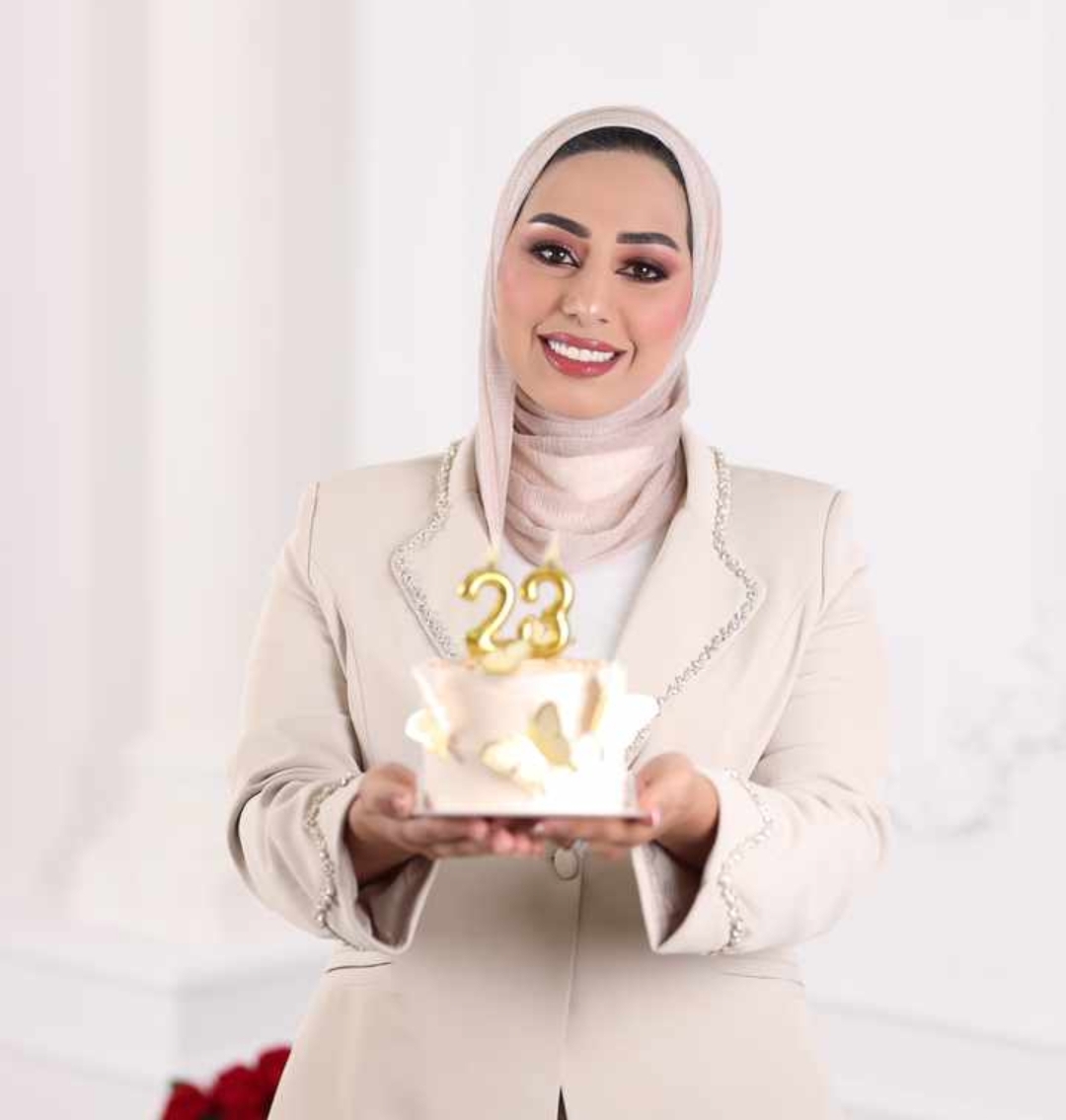 جوهرة العرب الإخباري يهنئ الزميلة نسيبة المقابلة بمناسبة عيد ميلادها الميمون