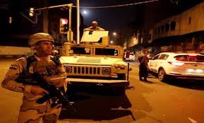 سقوط خزانات وقود عدد من الصواريخ الإيرانية جنوبي بغداد