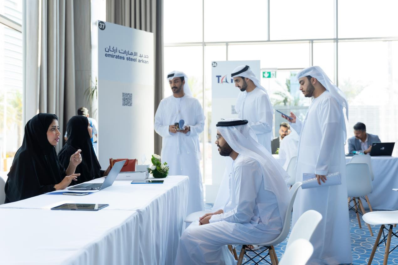 انطلاق المعرض المهني الثاني للصناعيين في أبوظبي بحضور معالي الدكتور سلطان الجابر 
