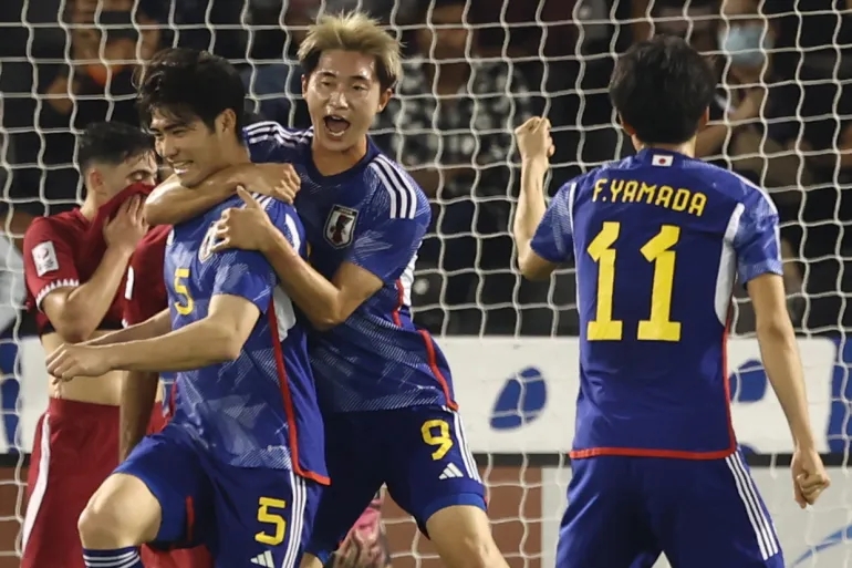 اليابان تفوز على قطر وتتأهل لنصف نهائي كأس آسيا تحت 23 عاما