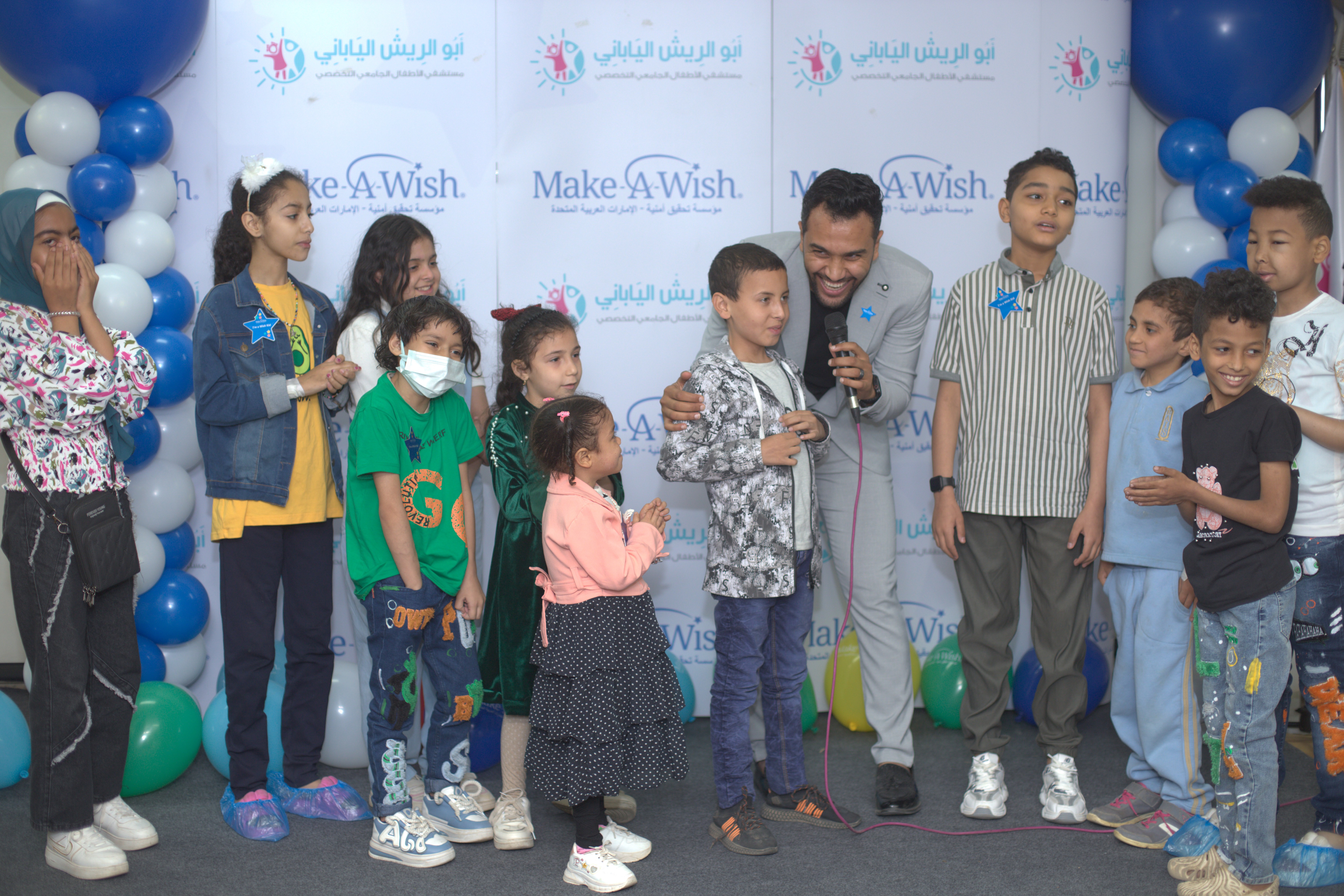  أمنية تُسعد قلوب 9 من أطفالها بحضور سعادة سفيرة الإمارات في مصر 