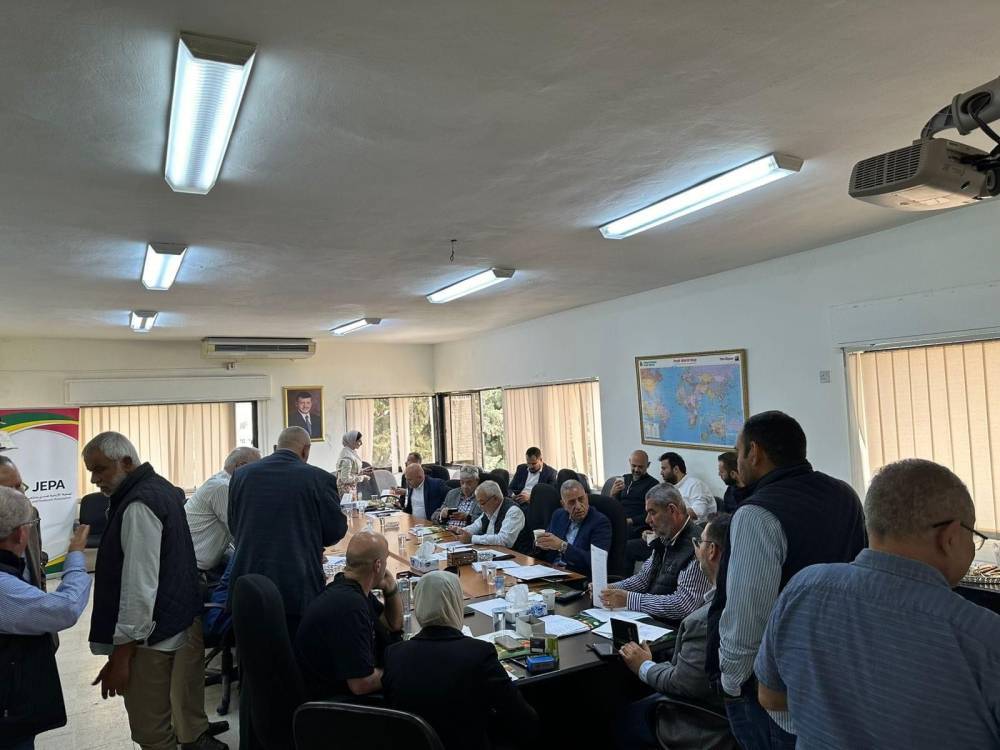 انتخاب اعضاء المجلس الثالث عشر للجمعية الاردنية لمصدري ومنتجي الخضار والفواكه