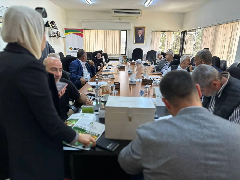 انتخاب اعضاء المجلس الثالث عشر للجمعية الاردنية لمصدري ومنتجي الخضار والفواكه