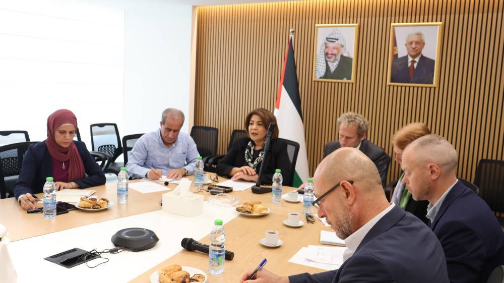 د. التميمي تستعرض تداعيات العدوان الإسرائيلي على البيئة في غزة أمام مجموعة العمل القطاعية  