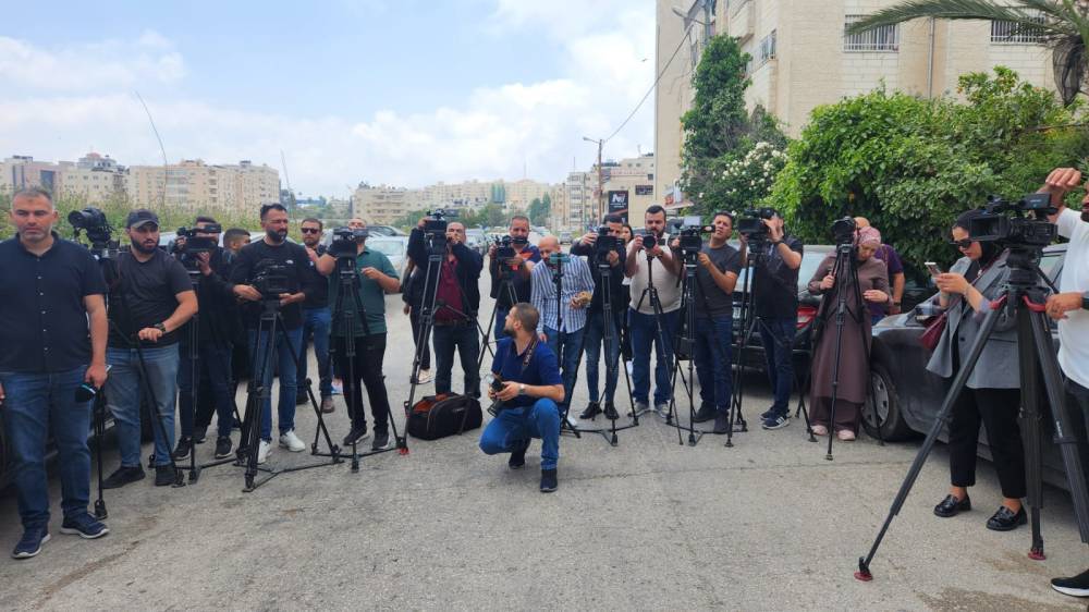 نقابة الصحفيين الفلسطينيين تنظم وقفتين متزامنتين بمناسبة اليوم العالمي لحرية