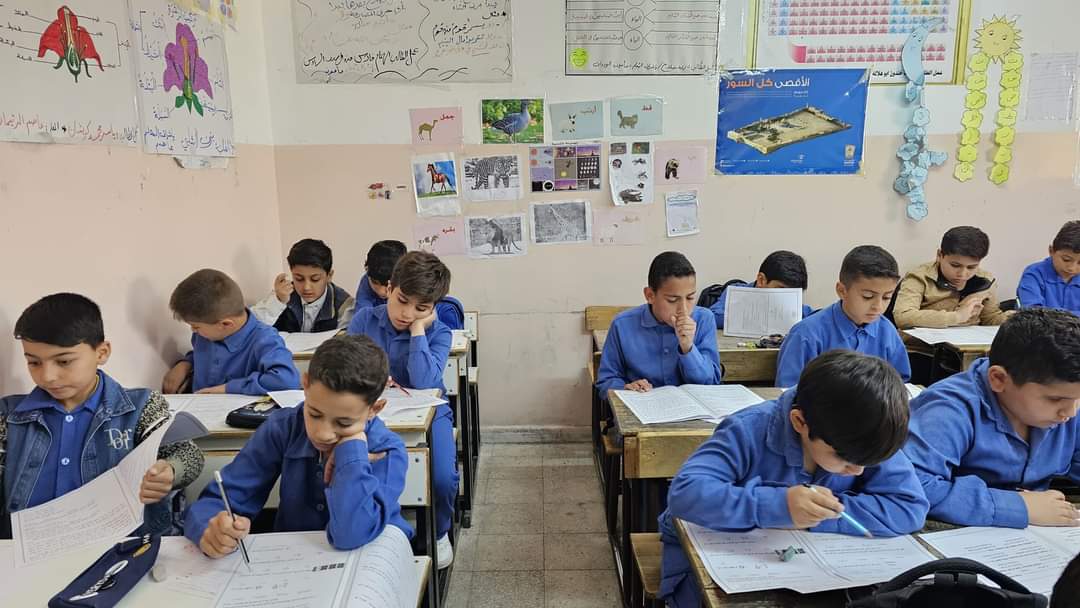 1218 طالب من الصف الرابع يتقدمون للاختبار الوطني لضبط نوعية التعليم في مديرية تربية معان