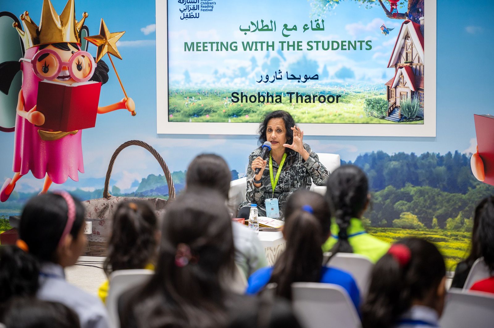 الكاتبة صوبحا ثارور تُلهم طلبة المدارس وتتحدّث عن الإبداع في أدب الأطفال