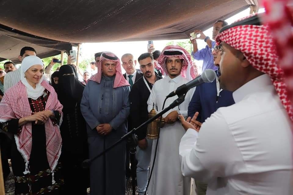 إنطلاق فعاليات مهرجان الجميد والسمن الثامن في حدائق الحسين