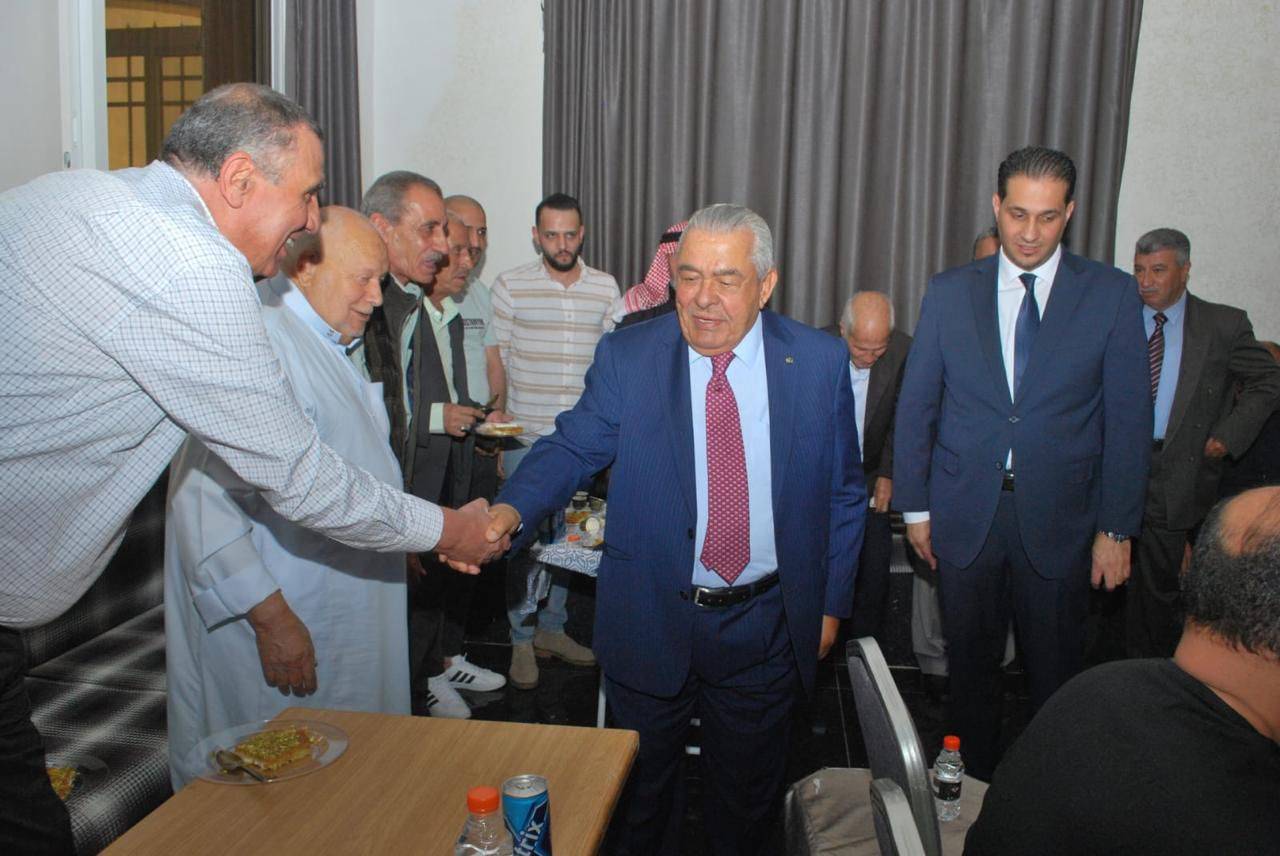 دولة الدكتور عبدالرؤوف الروابدة في ضيافة الدكتور محمد عبد الستار جرادات .. صور