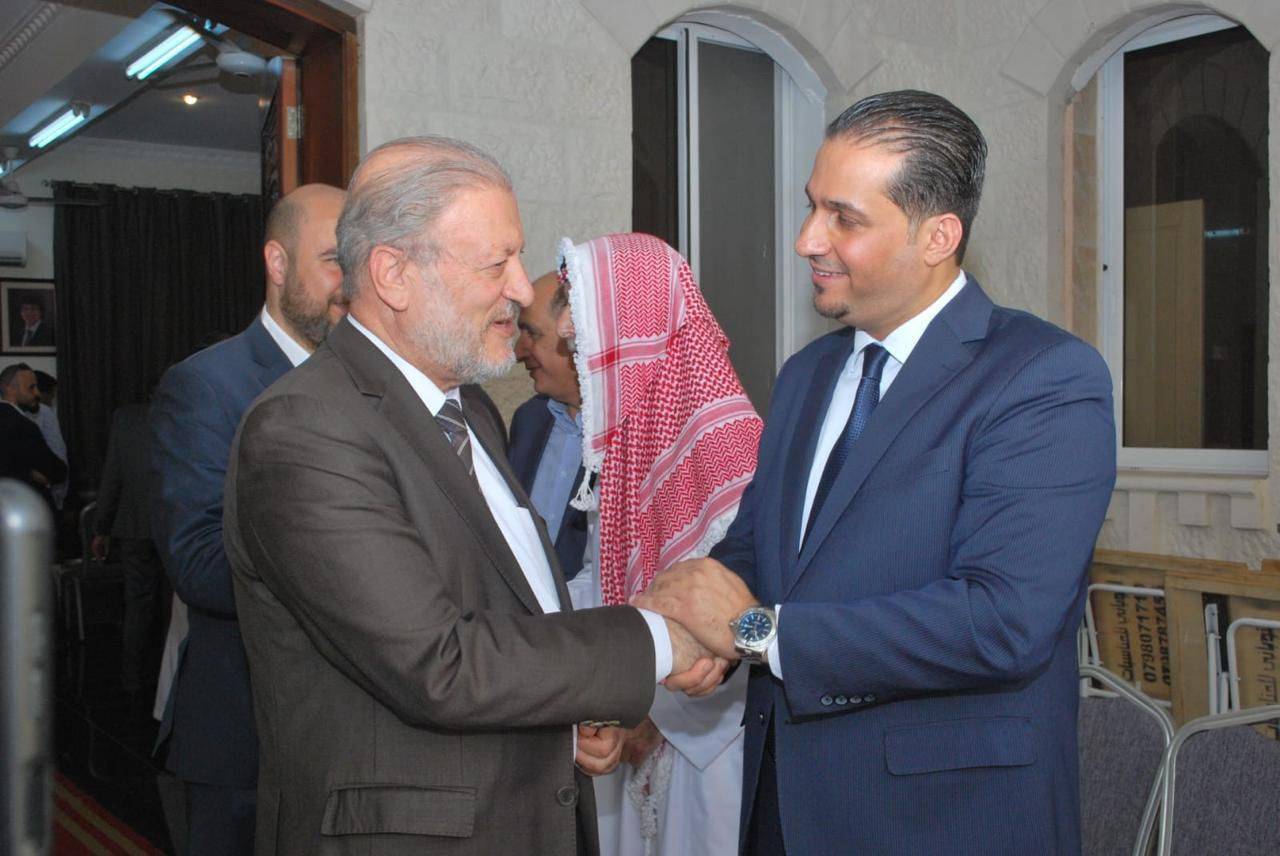 دولة الدكتور عبدالرؤوف الروابدة في ضيافة الدكتور محمد عبد الستار جرادات .. صور