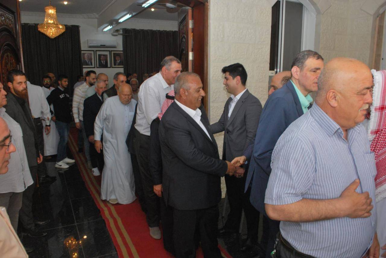 دولة الدكتور عبدالرؤوف الروابدة في ضيافة الدكتور محمد عبد الستار جرادات .. صور