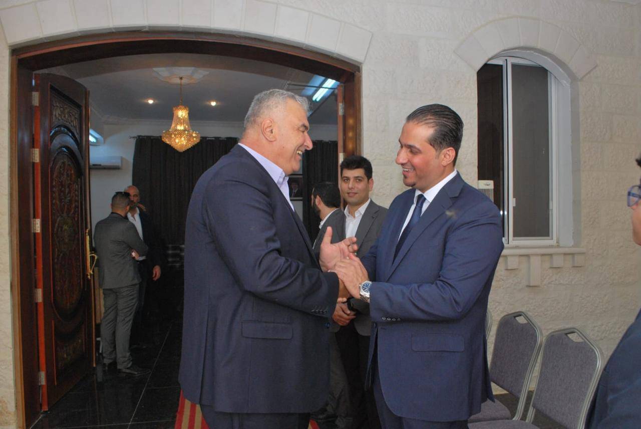 دولة الدكتور عبدالرؤوف الروابدة في ضيافة الدكتور محمد عبد الستار جرادات .. صور