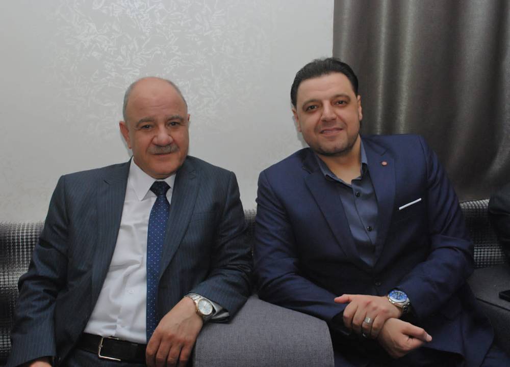 دولة الدكتور عبدالرؤوف الروابدة في ضيافة الدكتور محمد عبد الستار جرادات .. صور  