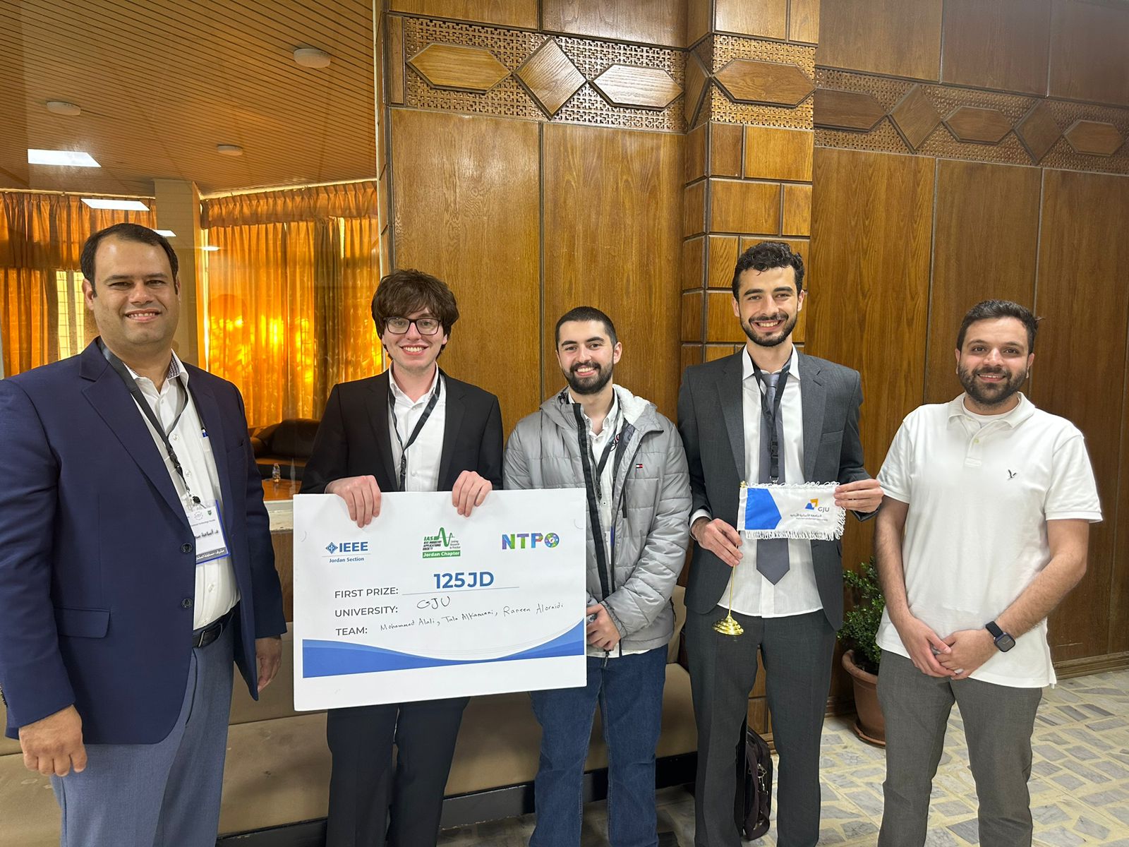 الجامعة الألمانية الأردنية تشارك في المهرجان الوطني للتكنولوجيا بعدة مشاريع إبداعية وتحصد ثلاث جوائز.