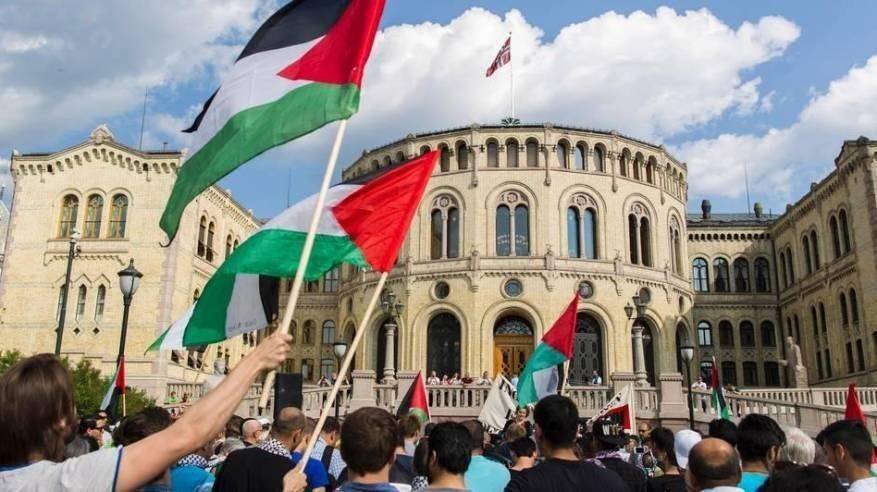 النرويج تعترف رسميا بدولة فلسطين