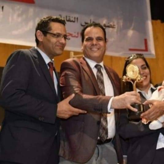 التتويج ال 13 من نقابة الصحفيين بمصرللدكتور مدحت رشدى بجائزة الصحافة المصرية 