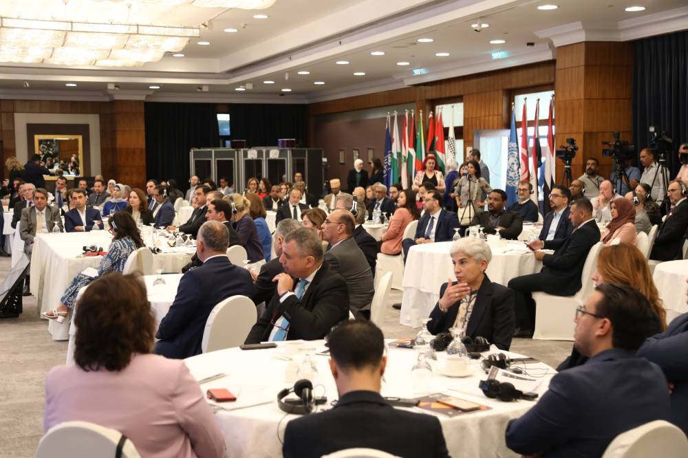 المعايطة يبحث تعزيز التعاون الانتخابي مع السفيرة التونسية