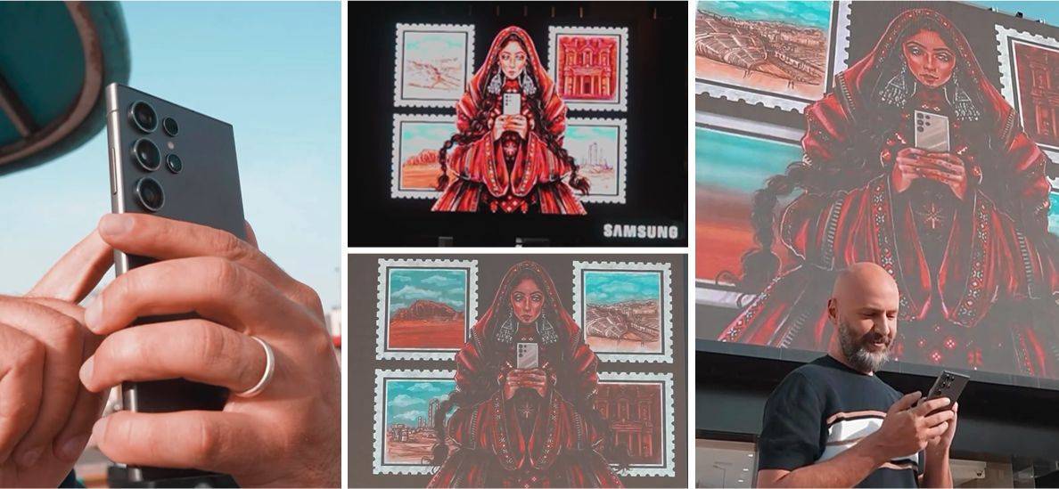 سامسونج إلكترونيكس المشرق العربي تروج للسياحة في الأردن بالتعاون مع الفنان البصري شامخ البلوي من خلال ميزة Circle to Search بقوة الذكاء الاصطناعي على أجهزة Galaxy