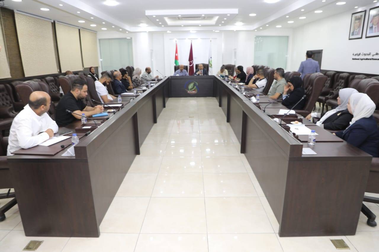 وفد ليبي يطلع على تجربة البحوث الزراعية في معالجة المياه غير التقليدية 