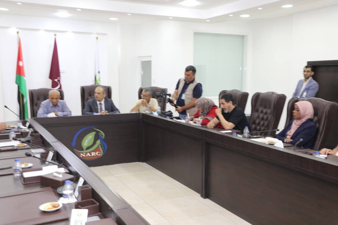 وفد ليبي يطلع على تجربة البحوث الزراعية في معالجة المياه غير التقليدية 