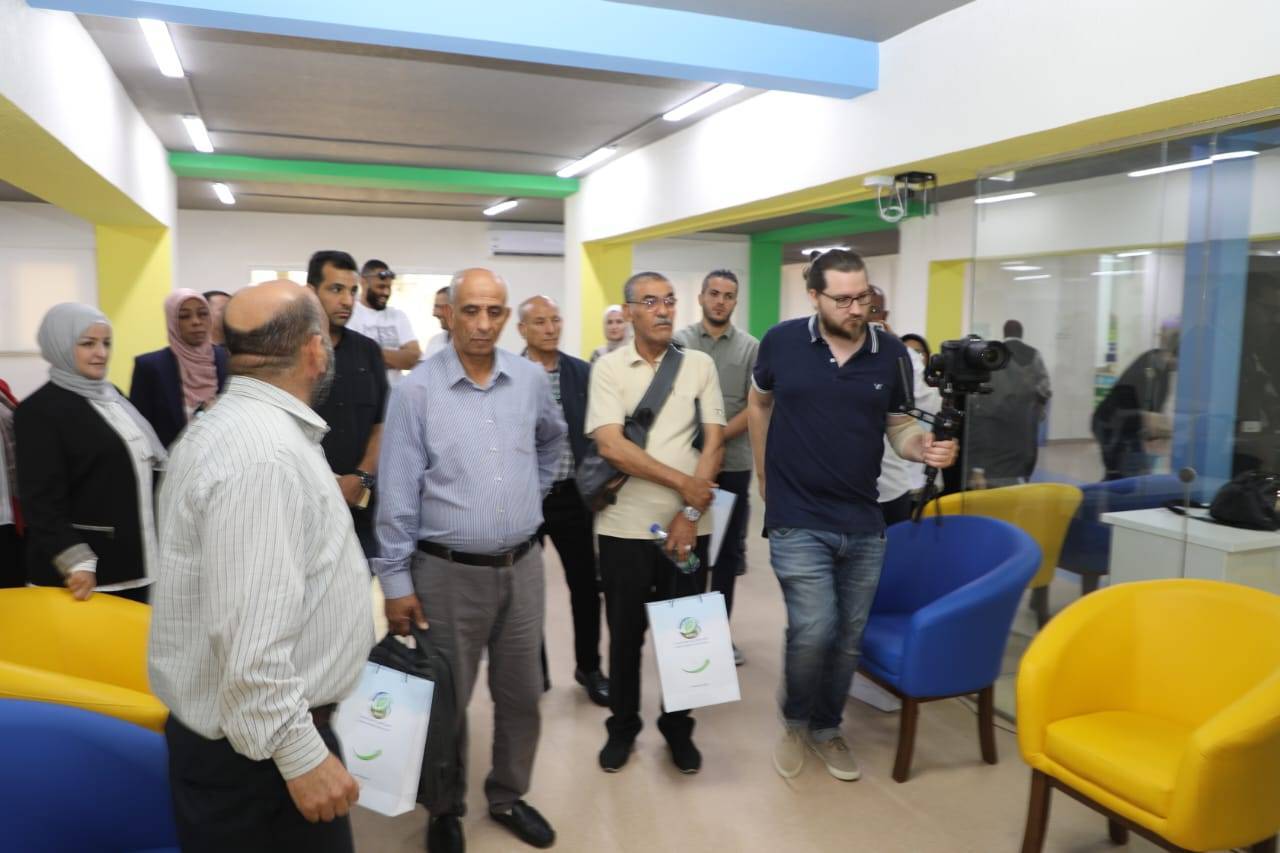 وفد ليبي يطلع على تجربة البحوث الزراعية في معالجة المياه غير التقليدية 