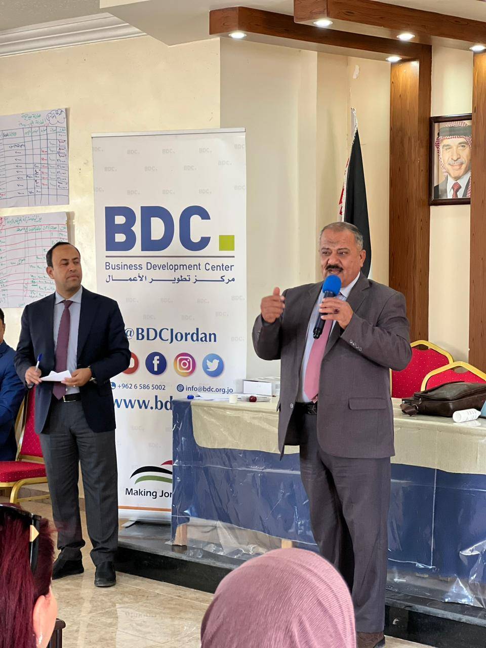 مركز تطوير الأعمال - BDC يختتم برنامج تدريب لتطوير مهارات ريادة الأعمال والإدارة المالية لجمعيات خيرية في الكرك