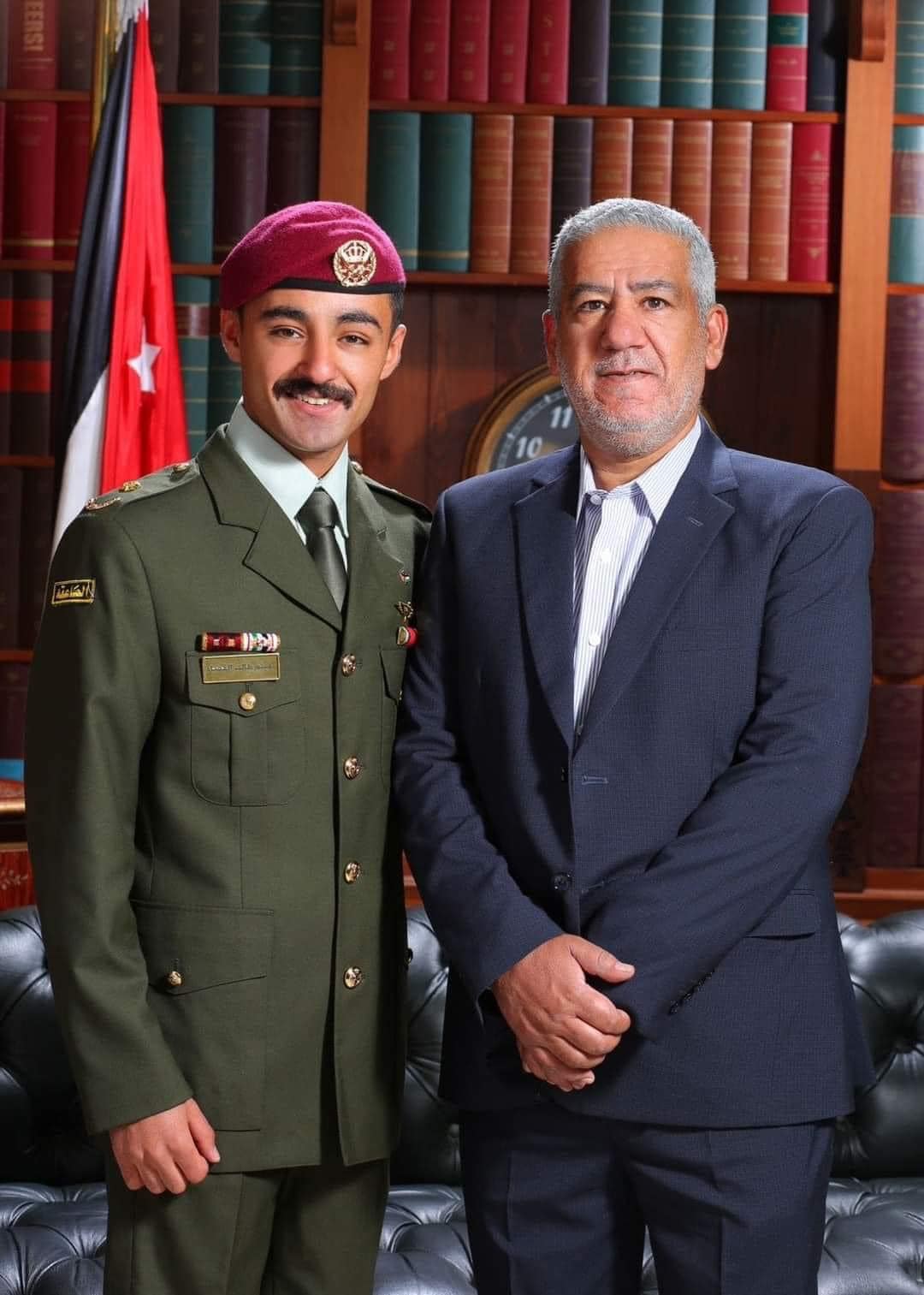 هيثم القضاه بني صخر .. مبارك التخرج من جامعة مؤتة الجناح العسكري