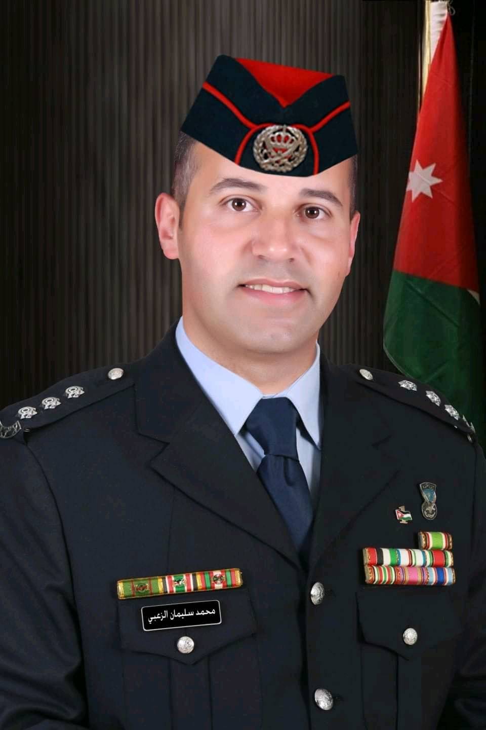 محمد سليمان الزعبي .. مبارك الترفيع إلى رتبة نقيب في مديرية الأمن العام