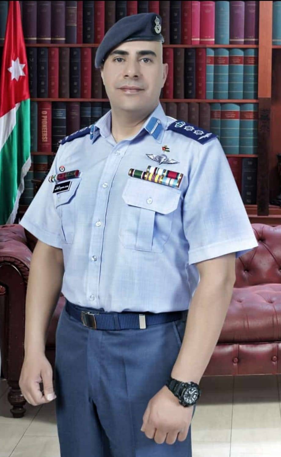 تهنئة ومباركة للعقيد محمد محمود القلاب