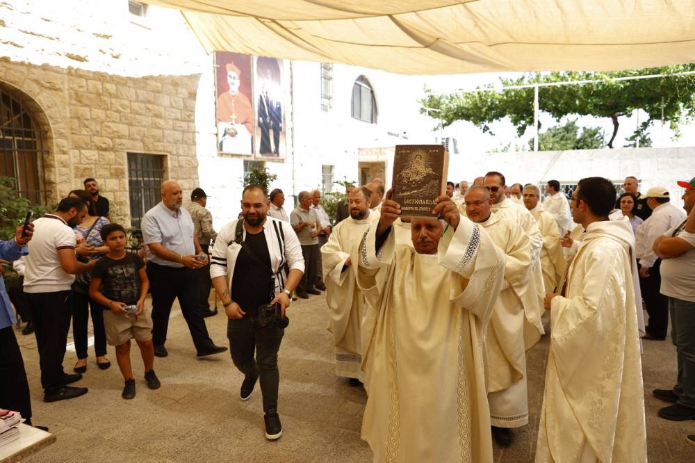 إحياء يوم الحج السنوي إلى مزار سيدة الجبل - عنجرة