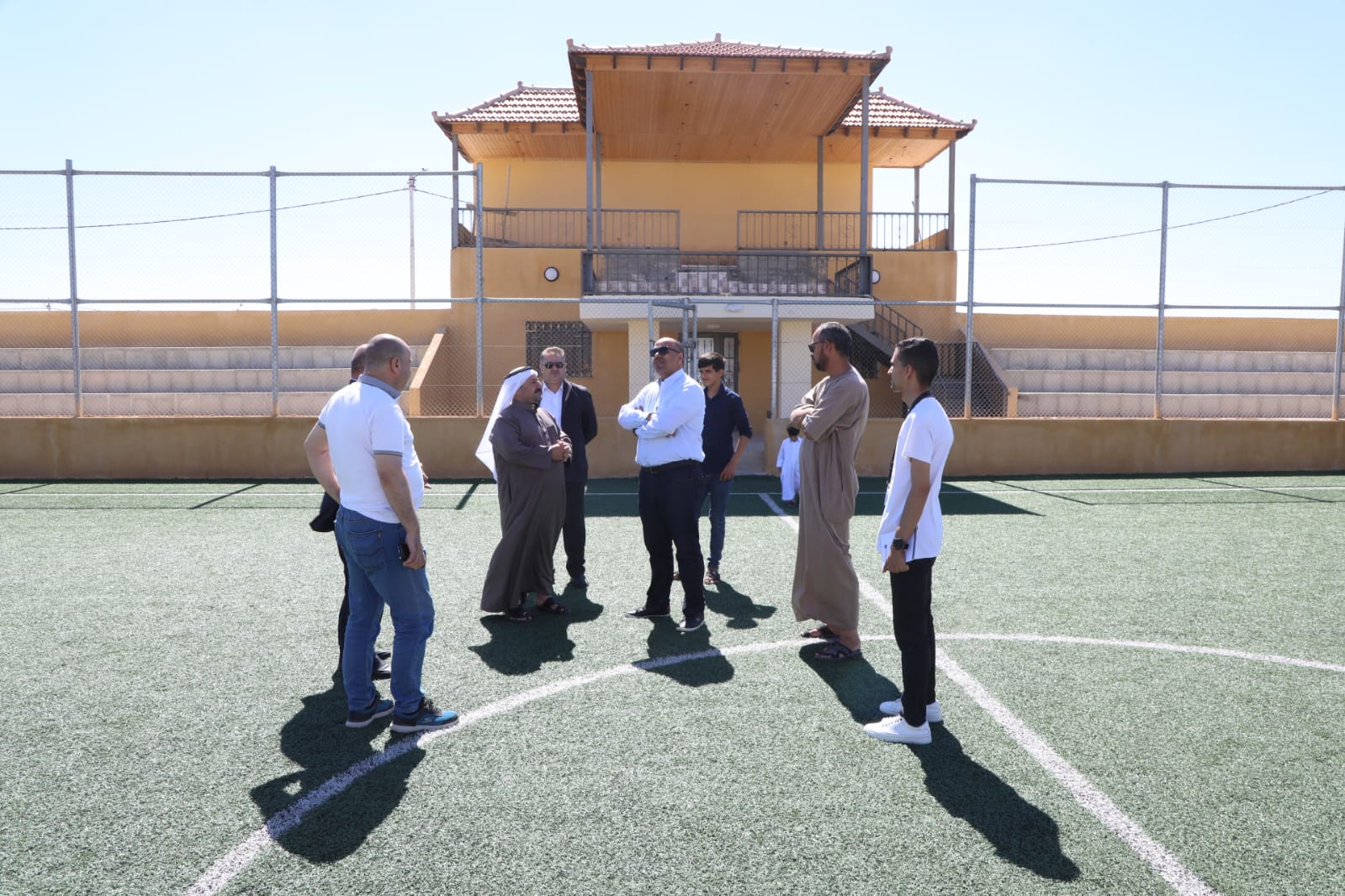 أمين عام وزارة الشباب تفقد عدداً من المرافق الشبابية والرياضية في محافظة معان.