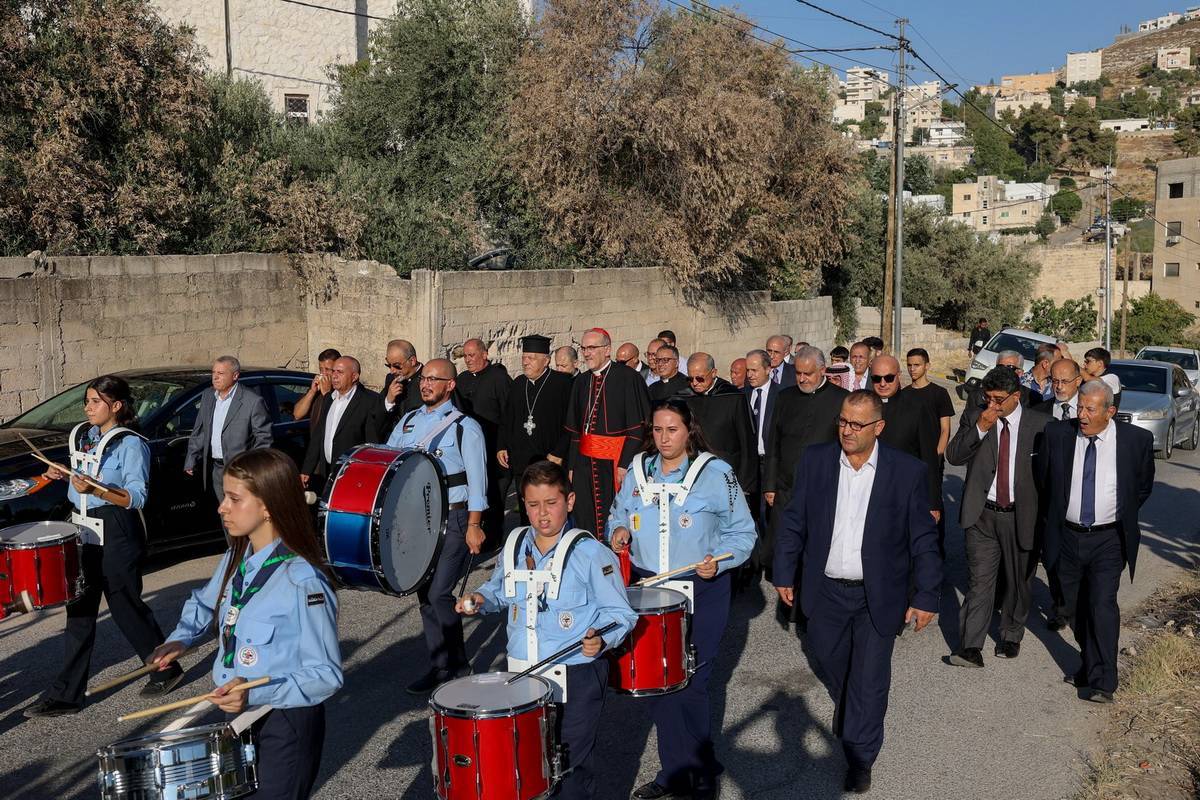 رعيّة اللاتين في ناعور تحتفل بمئوية تأسيسها