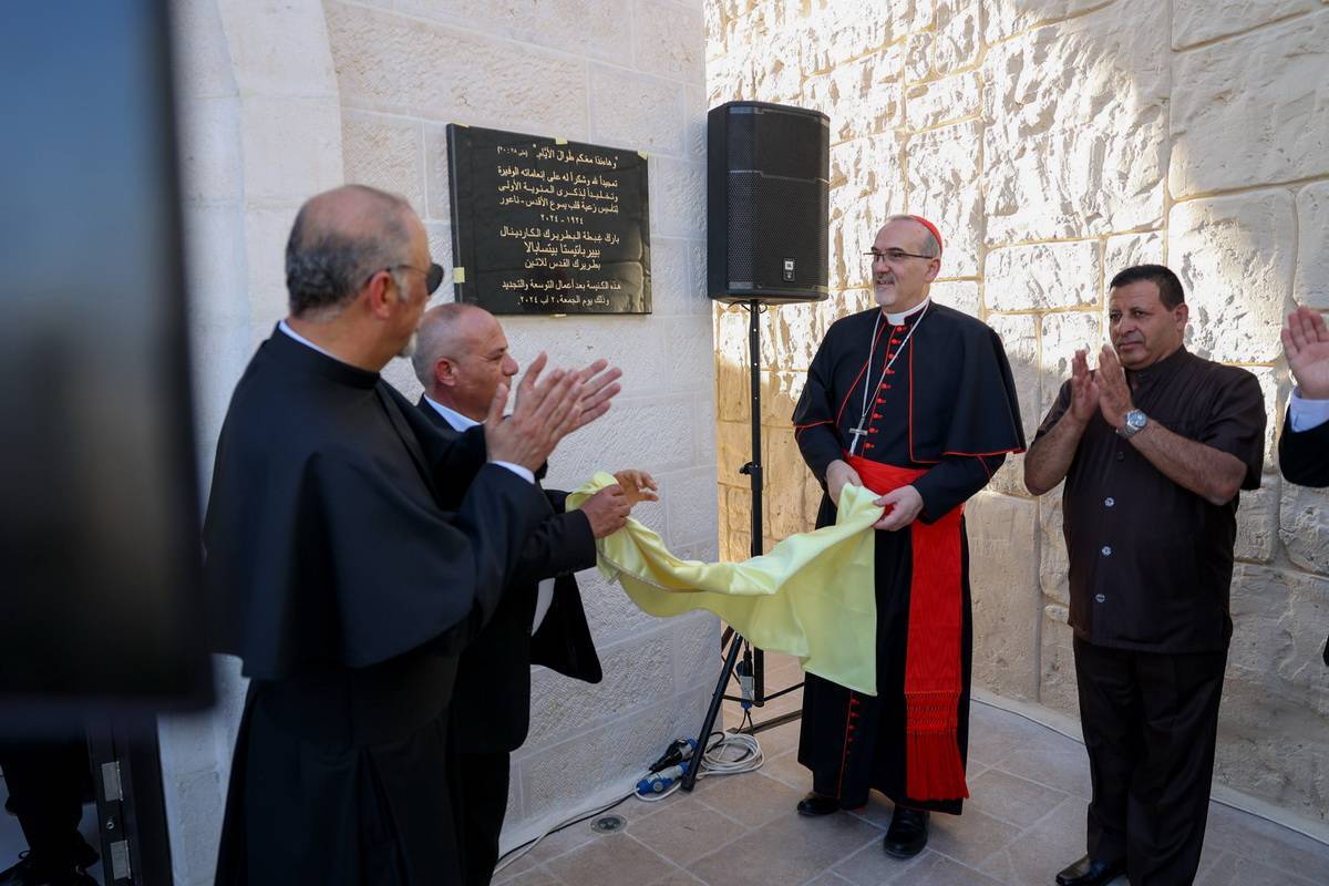 رعيّة اللاتين في ناعور تحتفل بمئوية تأسيسها