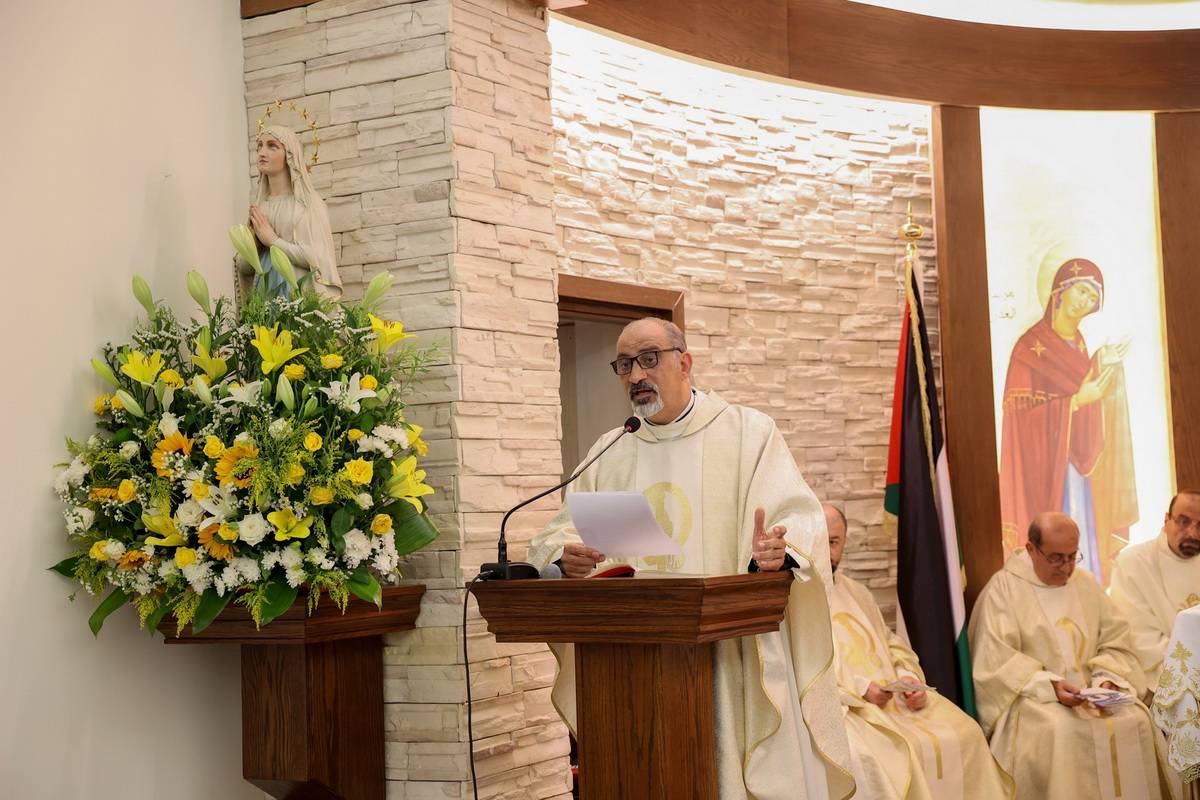 رعيّة اللاتين في ناعور تحتفل بمئوية تأسيسها